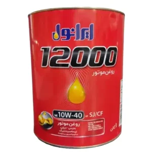 روغن موتور ایرانول 12000 10W-40 SG
