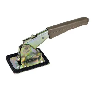 تفنگی ترمز دستی پژو 405 پارس سمند کرم (بژ) ایساکو شرکتی اصل 0150103099