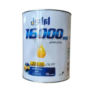 روغن موتور 16000 20W/50 SL/CF چهار لیتری ایرانول